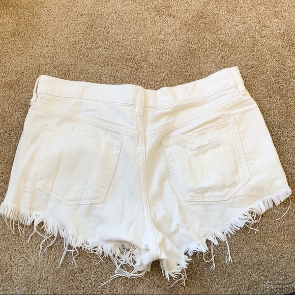 Free People Good Vibrations Cutoff Denim Shorts - Picture 2 of 4